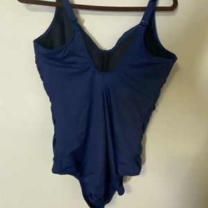 Navy Woman's Fantasie Marseille One-Piece Swim Suit, Size 38I, NWT